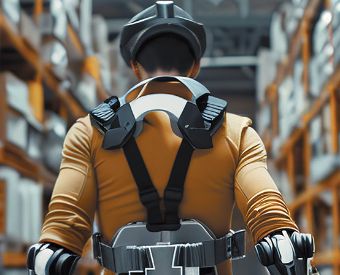 Des exosquelettes testés sur des chantiers