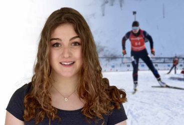 Aline König, die Queen des Biathlons