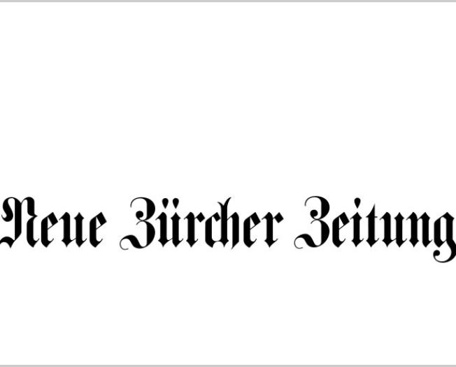 Neue Zürcher Zeitung: Tribüne von Thomas J. Grichting