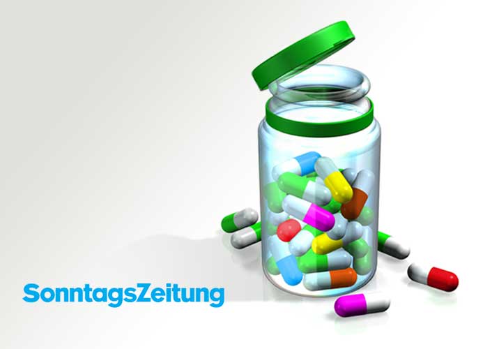 Lesen Sie den Artikel der SonntagsZeitung über die Benzodiazepinen 