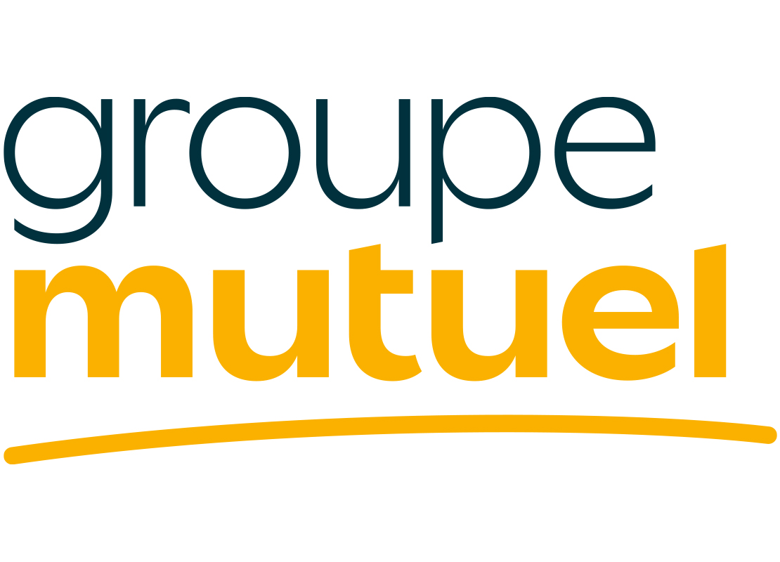 Two-colour vertical Groupe Mutuel logo 